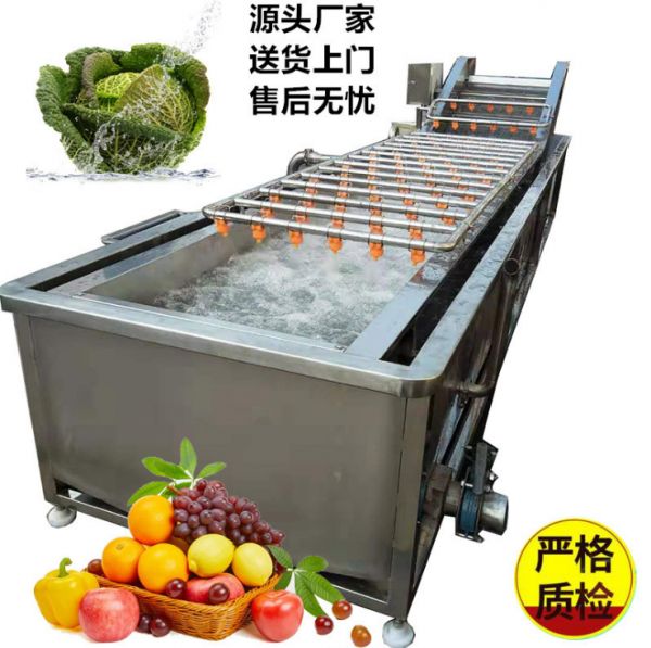 蔬（shū）菜清洗機 氣泡果蔬清洗機 中央廚（chú）房洗菜機